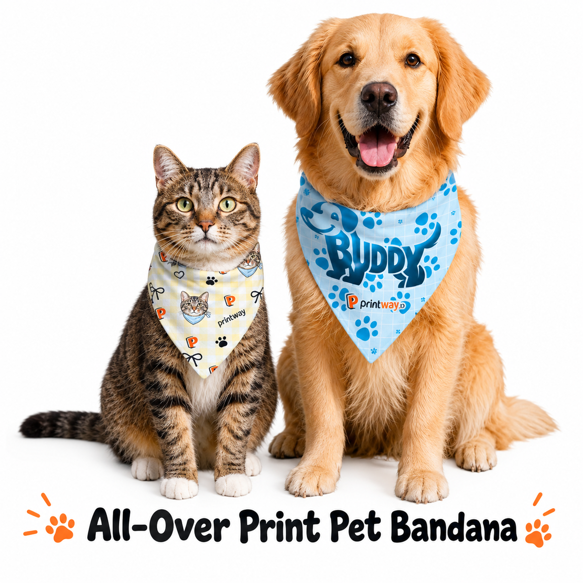 All-Over Print Pet Bandana